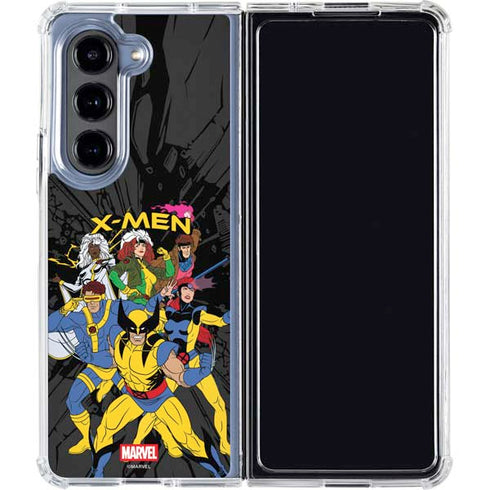 Marvel X-Men Group Galaxy Z Fold5 5G Clear Case